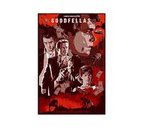 ENQIAOZHANG Peintures Sur Toile 50x70cm GoodFellas Martin Scorsese Film Poster 3 per la decorazione della camera da letto del soggiorno Senza Cornice