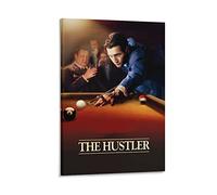 ENQIAOZHANG Tableau Toile Decoration 60x90cm The Hustler Classic Vintage Movie Poster Canvas Wall Art Pictures for Bedroom Wall Art Gifts Decor Senza Cornice