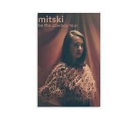 ENQIAOZHANG Toile Oeuvre Peinture 60x80cm Mitski Be The Cowboy Singer Poster Teen Girl Wall Painting Home Decor Kitchen Senza Cornice