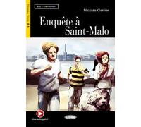 Enquête à Saint-Malo (B1) Avec ressources numériques et audio en ligne - Nicolas Gerrier - Cideb Black Cat - broché - Méthode de langue