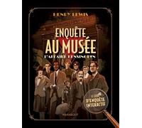 Enquête au musée - Le livre d'enquête interactif L'affaire Kensington - Henry Lewis - Marabout - Boîte ou accessoire - Jeux livres objets