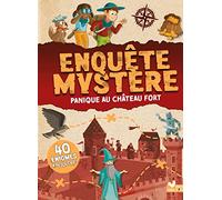 Enquête Mystère - Panique au château fort - Maud Lienard - Deux Coqs D'or - broché - Livre-jeu