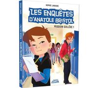 Enquêtes Anatole Bristol - Tome 09 Mission collège ! NED - Sophie Laroche - Auzou Éditions - broché - Roman junior