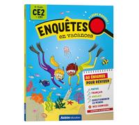 Enquêtes en vacances – Du CE2 au CM1 – Avec une loupe magique – 2026