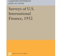 Enquêtes sur les finances internationales des États-Unis, 1952