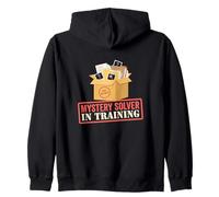 Enquêteur de Formation de détective Top Secret Solver Mystery Solver Sweat à Capuche