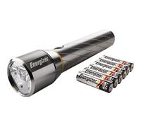 EN FOCUS 1300 - Lampe de poche LED, 1500 lm, argent, 6x AA (Mignon)