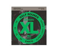 D'Addario Jeu de cordes ENR70 Half Rounds ½ rond filet plat 40-95 pour basse électrique