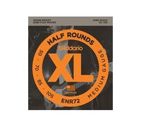 D'Addario Cordes pour guitare basse ENR72 Half Rounds Long Scale Medium 50-105 Jeu 4
