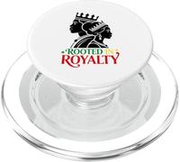 Enraciné dans la royauté, l'héritage du Sang Africain, Mois de l'histoire des Noirs PopSockets PopGrip pour MagSafe