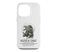 Enraciné dans Le Christ Jésus, Verset biblique chrétien Colossiens Coque pour iPhone 13 Pro