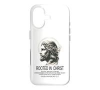 Enraciné dans Le Christ Jésus, Verset biblique chrétien Colossiens Coque pour iPhone 17