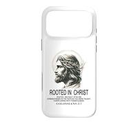 Enraciné dans Le Christ Jésus, Verset biblique chrétien Colossiens Coque pour iPhone 17 Pro Max