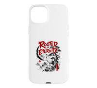 Enraciné dans l'éternité, la Grue Japonaise Moon Spirit Coque pour iPhone 15 Plus