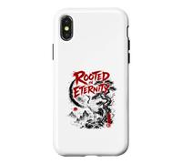 Enraciné dans l'éternité, la Grue Japonaise Moon Spirit Coque pour iPhone X/XS