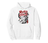 Enraciné dans l'éternité, la Grue Japonaise Moon Spirit Sweat à Capuche