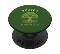 Enraciné dans l'histoire familiale (déclaration du Patrimoine et Graphique de l'arbre) PopSockets PopGrip Adhésif