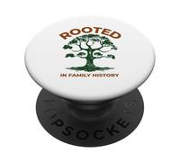 Enraciné dans l'histoire familiale (déclaration du Patrimoine et Graphique de l'arbre) PopSockets PopGrip Adhésif