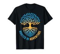 Enraciné dans Un Arbre d'aventure - Nature Adventure T-Shirt