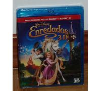 ENREDADOS BLU-RAY 3D + BLU-RAY CLASSIQUE DISNEY N° 52 NEUF (SANS OUVRIR) A-B-C