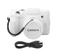 Enregistrement Vidéo Compact 1080P, de Caméra Vidéo Vlogging avec écran HD de 2,4 Pouces, Caméra de Vlogging Intelligente pour Débutants avec Stabilisation D'axe