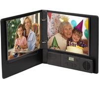 , Enregistrement Vocal Et Album Photo Mp3. 2 Heures D'Enregistrement. Couverture En Simili Cuir Et 30 Pages De 7X5"". Créez Un Livre De Souvenirs Ou Un Livre De Bienvenue Pour Adoption