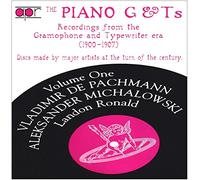 Piano de la G & T-Volume 1 : Enregistrements À Partir de Gramophones (1900-1907)