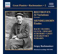 Serge Rachmaninov – Solo piano recording 2. Victor recording 1925-1942
