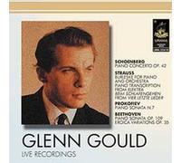 Glenn Gould, Piano : Enregistrements Live (1958-1960)