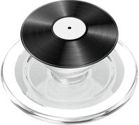 Enregistrer en Vinyle Noir Sound Music Vintage PopSockets PopGrip pour MagSafe