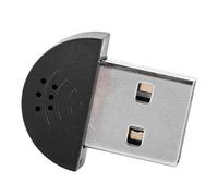 Enregistrer Le Microphone Audio Microphone PC USB, 360 ° omnidirectionnel pour Youtube pour Les Chats Skype(Black)
