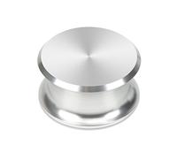 enregistrer Poids Stabilisateur, Ronxer Vinyle Platine Collier de Serrage en Aluminium Réducteur de Vibrations pour Performance Audio Silve