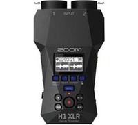Zoom H1 XLR Enregistreur portable 2 pistes en 32 bits, guide vocal, 2 entrées XLR-jack combo à verouillage, écran, interface audio USB, pour musique, podcast, reportage, cinéma (2024)