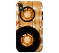 Enregistreur à Cassette Humoristique années 80 et 90 Coque pour iPhone X/XS