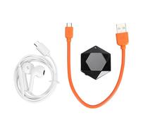 Enregistreur activé par la Voix Smart HD Suppression du Bruit Longue durée de Veille Lecteur MP3 HiFi Mini enregistreur Vocal pour Cours de réunion (8 Go)