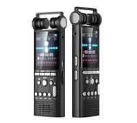 Enregistreur audio numérique activé par la voix 16 Go 8 Go Stylo USB Enregistrement non-stop 100 heures PCM 1536 Kbps Microphone externe, 32 Go