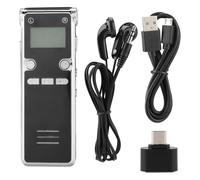 Enregistreur audio numérique, technologie de réduction du bruit pour des enregistrements clairs, lecture, répétition AB, protection par mot de