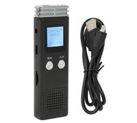 Enregistreur audio, utilisation simple et protection par mot de passe, enregistreur à activation vocale pour réunions, cours et entretiens, lecture