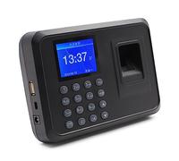 Enregistreur biométrique d'enregistrement d'employé de Machine présence Mot Passe d'empreinte Digitale ; Appareil électronique à écran LCD Pointage Efficace