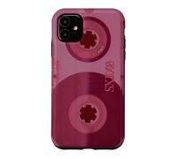 Enregistreur Cassette Rouge rétro Vintage années 80 90 Coque pour iPhone 11