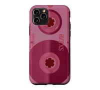 Enregistreur Cassette Rouge rétro Vintage années 80 90 Coque pour iPhone 11 Pro
