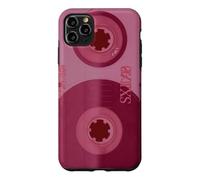 Enregistreur Cassette Rouge rétro Vintage années 80 90 Coque pour iPhone 11 Pro Max