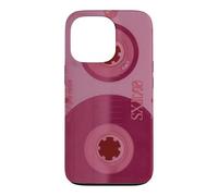 Enregistreur Cassette Rouge rétro Vintage années 80 90 Coque pour iPhone 13 Pro