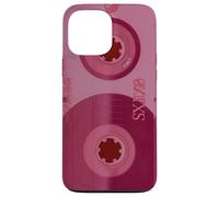 Enregistreur Cassette Rouge rétro Vintage années 80 90 Coque pour iPhone 13 Pro Max