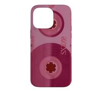 Enregistreur Cassette Rouge rétro Vintage années 80 90 Coque pour iPhone 14 Pro Max