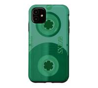 Enregistreur Cassette Vert rétro Vintage années 80 90 Coque pour iPhone 11