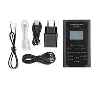 Enregistreur d'appel téléphonique fixe Appareil d'enregistrement téléphonique manuel automatique Mémoire de 32 Go Enregistreur téléphonique Enregistreurs vocaux numériques 100-240V(02)