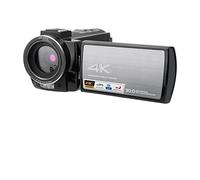 Enregistreur de caméra de vlogging Caméra vidéo 4K Caméscope numérique Full HD IR Night Vision for Blog Vlog avec écran Rotatif, Zoom numérique