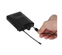 Enregistreur de caméra de vlogging Microphone de téléphone sans Fil de Microphone de caméra for l'enregistrement en Direct d'interview de caméra avec écran Rotatif, Zoom numérique