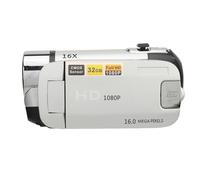 Enregistreur de Caméra Vidéo, écran Rotatif de 2,4 Pouces, Trou de Filetage de 1/4 de Pouce, Résolution 1080P, Obturateur électronique, Appareil Photo Numérique 16MP pour